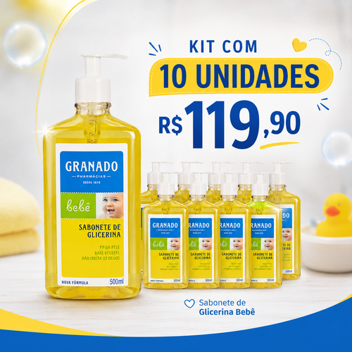 Kit com 10 Unidades